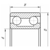 Подшипник BBC-R 3312, размеры: d=60; D=130; B=54