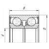 Підшипник BBC-R 256907, розміри: d=34; D=64; B=37