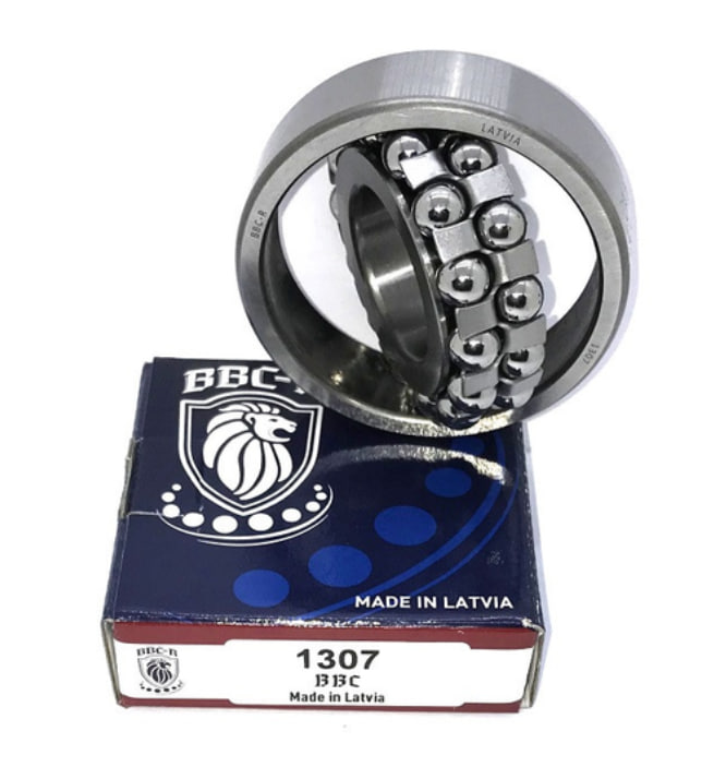 🔧 Дворядний сферичний кульковий підшипник з циліндричним отвором BBC-R 1307 — Європейська якість для надійної техніки