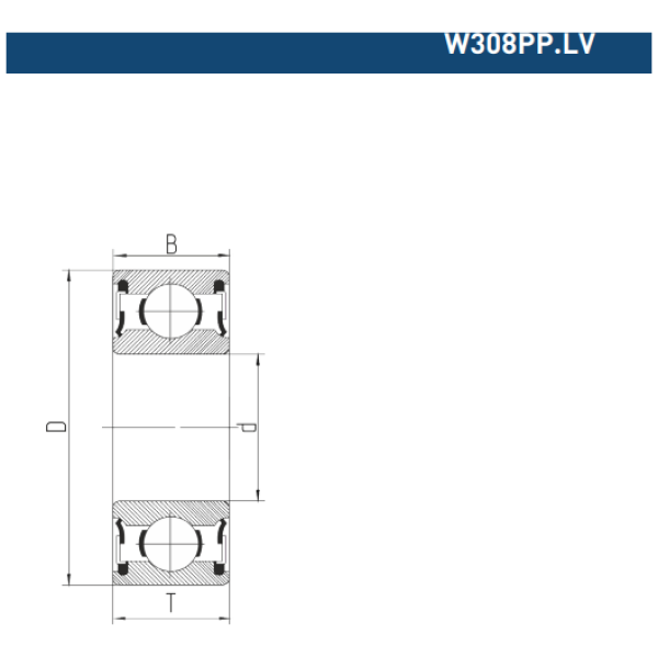 Подшипник W308PP.LV